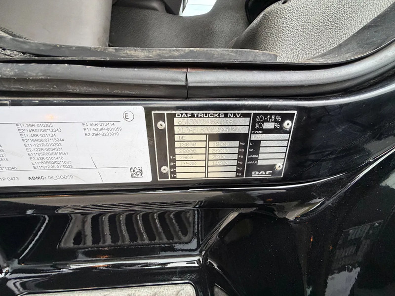 DAF CF 320 LF320.19. EURO6. 2021. 760x248x270 - Curtain side truck: picture 5 DAF CF 320 LF320.19. EURO6. 2021. 760x248x270 - Curtain side truck: picture 5