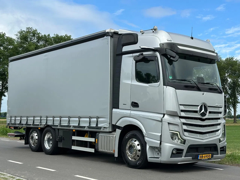 Mercedes-Benz Actros ACTROS 2545LL EURO6. 2021. Schuifzeil Bakwagen met Laadklep. - Curtain side truck: picture 5 Mercedes-Benz Actros ACTROS 2545LL EURO6. 2021. Schuifzeil Bakwagen met Laadklep. - Curtain side truck: picture 5
