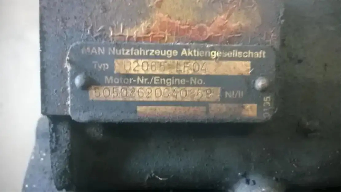 MAN Short blok D2066 LF04 - Engine for Truck: picture 4 MAN Short blok D2066 LF04 - Engine for Truck: picture 4