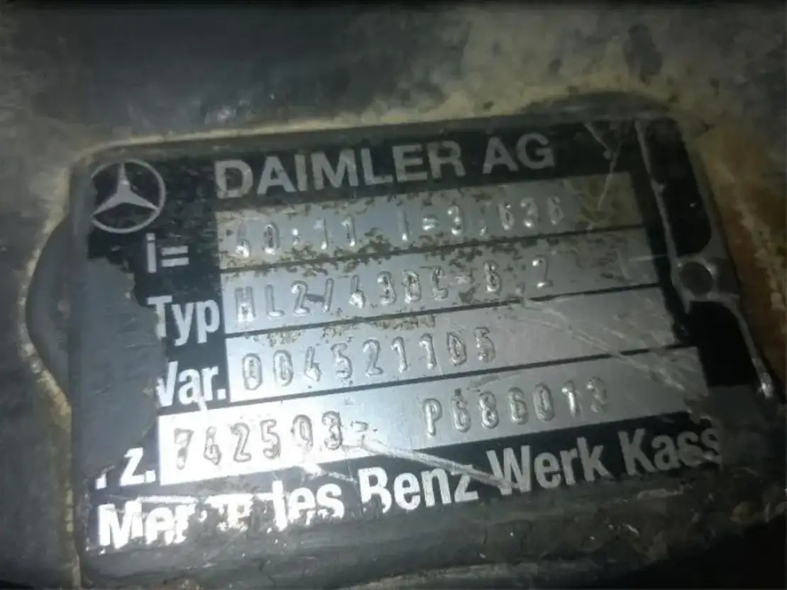 Mercedes-Benz Achteras Atego - Rear axle for Truck: picture 2 Mercedes-Benz Achteras Atego - Rear axle for Truck: picture 2