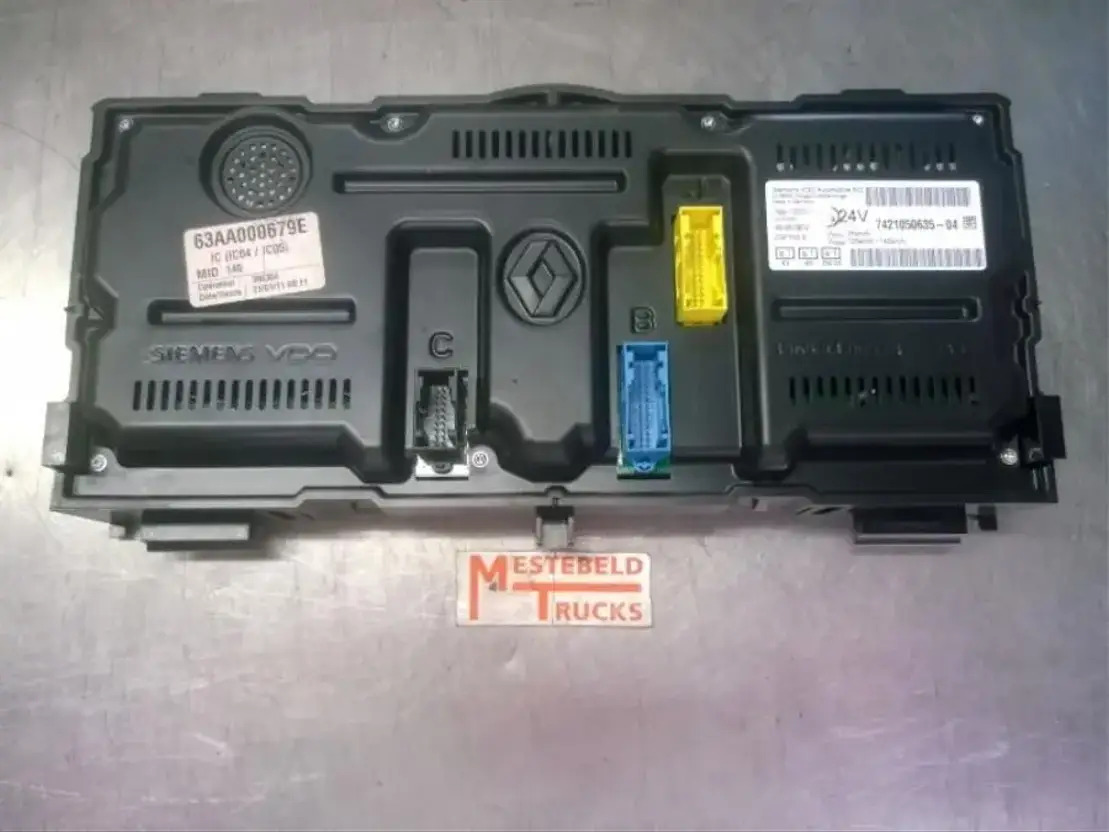 Renault D ashboard Midlum - Electrical system for Truck: picture 2 Renault D ashboard Midlum - Electrical system for Truck: picture 2