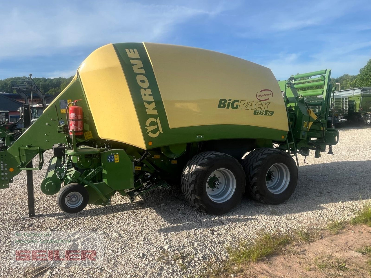 Krone Big Pack 1270 VC - Square baler, Bale wrapper: picture 2 Krone Big Pack 1270 VC - Square baler, Bale wrapper: picture 2