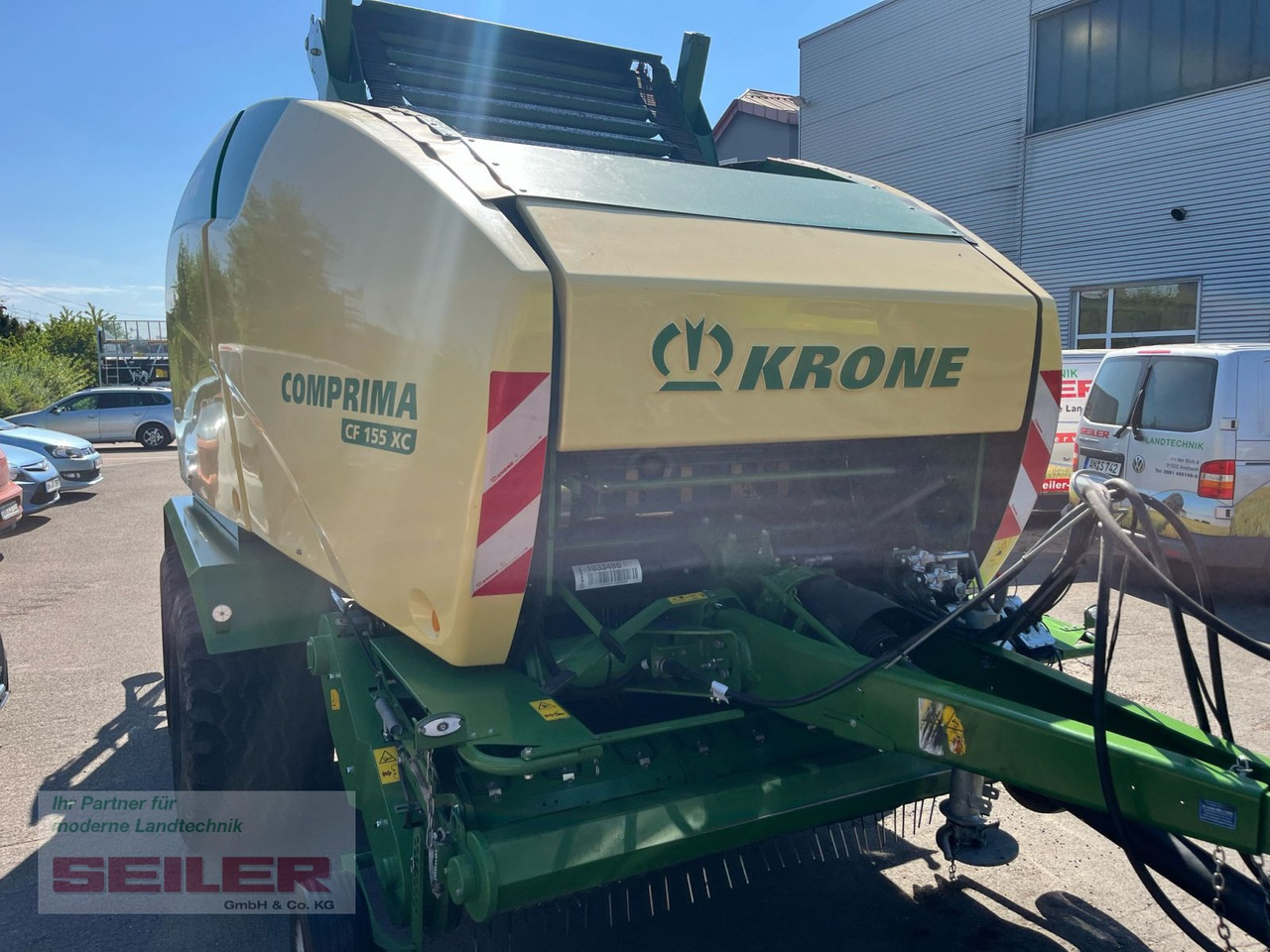 Krone Comprima CF 155 XC - Round baler: picture 3 Krone Comprima CF 155 XC - Round baler: picture 3