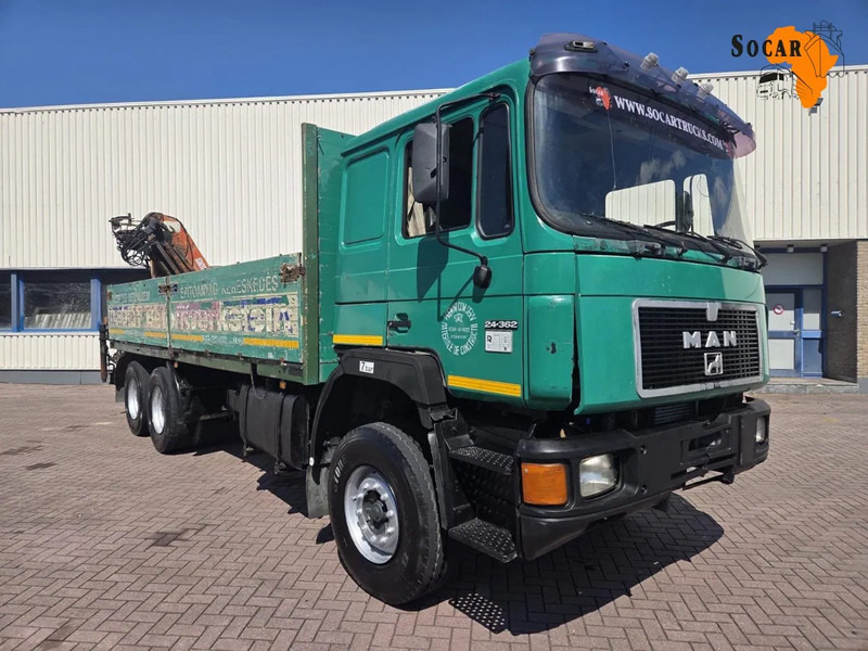 MAN 26.362 6x4 Full spring Euro 2 - Dropside/ Flatbed truck, Crane truck: picture 1 MAN 26.362 6x4 Full spring Euro 2 - Dropside/ Flatbed truck, Crane truck: picture 1