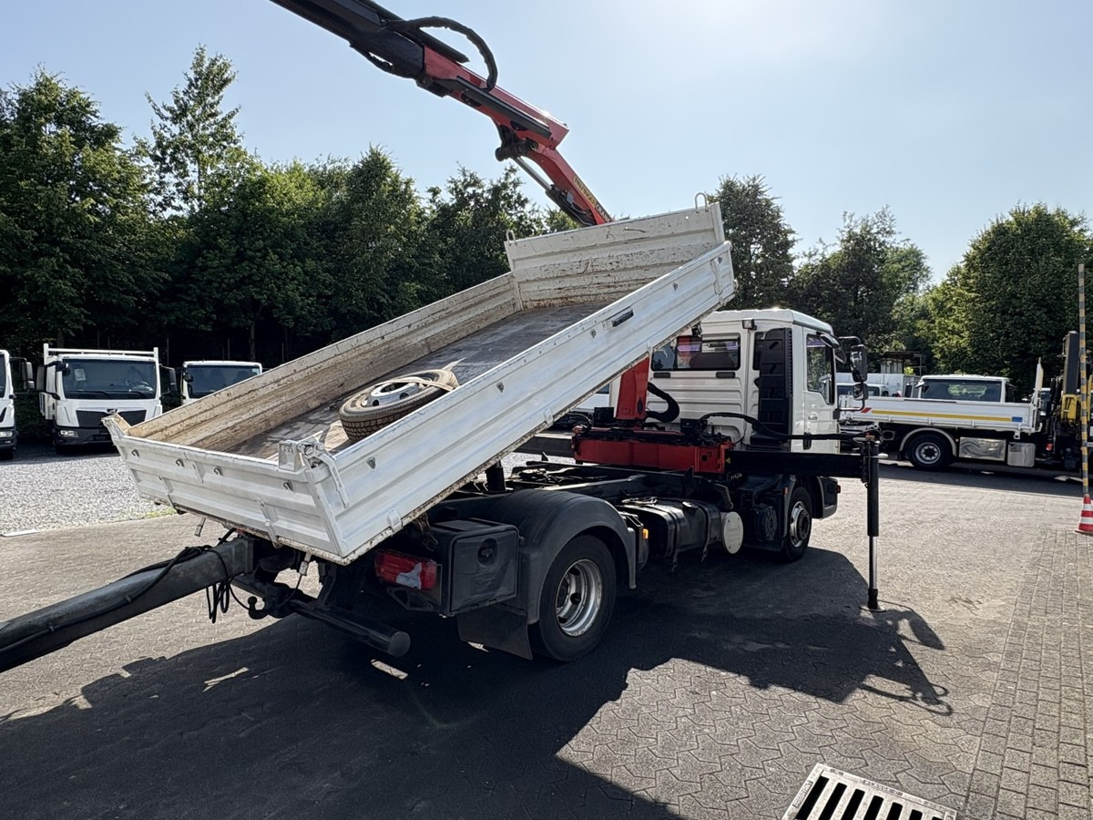 MAN TGL 8.210 Meiller Dreiseitenkipper mit Ladekran - Tipper van: picture 4 MAN TGL 8.210 Meiller Dreiseitenkipper mit Ladekran - Tipper van: picture 4