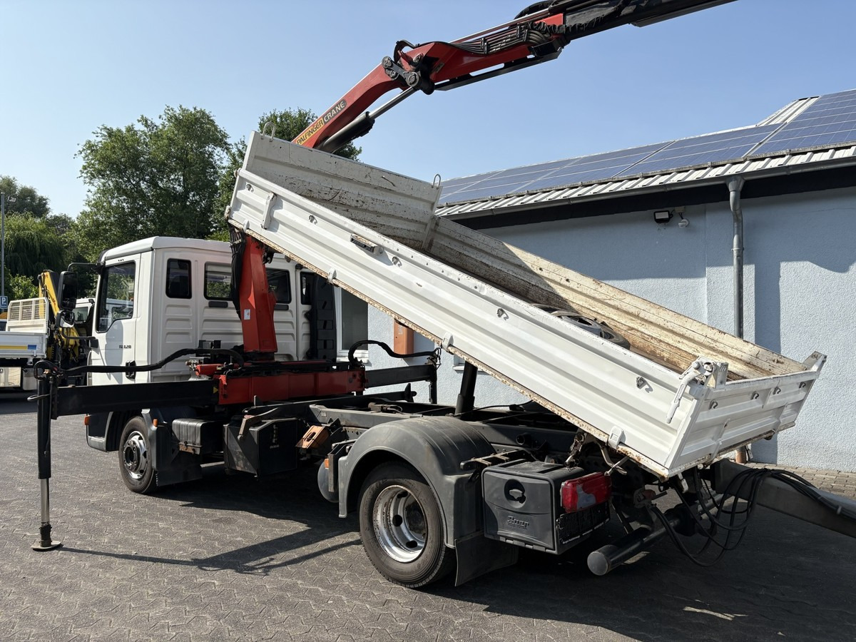 MAN TGL 8.210 Meiller Dreiseitenkipper mit Ladekran - Tipper van: picture 2 MAN TGL 8.210 Meiller Dreiseitenkipper mit Ladekran - Tipper van: picture 2