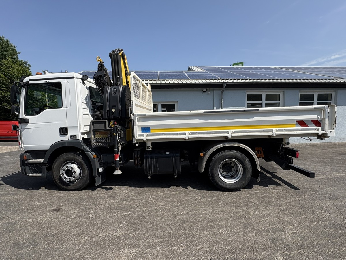 MAN TGM 15.290 BL 3-Seiten Kipper Kran (Funk) sofort - Tipper, Crane truck: picture 2 MAN TGM 15.290 BL 3-Seiten Kipper Kran (Funk) sofort - Tipper, Crane truck: picture 2