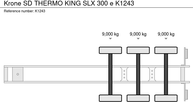Leasing of Krone SD THERMO KING SLX 300 e Krone SD THERMO KING SLX 300 e: picture 10