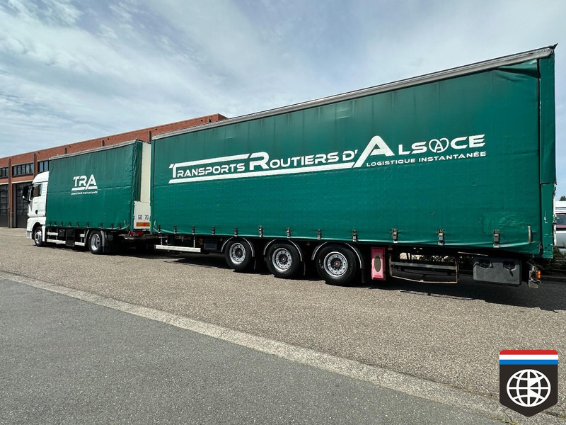 MAN TGX 18 440 NIGHT A/C - RETARDER - COMBI FREUHAUF - Curtain side truck: picture 3 MAN TGX 18 440 NIGHT A/C - RETARDER - COMBI FREUHAUF - Curtain side truck: picture 3