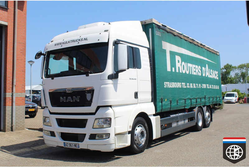 MAN TGX 26 440 RETARDER - NIGHT A/C - Curtain side truck: picture 2 MAN TGX 26 440 RETARDER - NIGHT A/C - Curtain side truck: picture 2