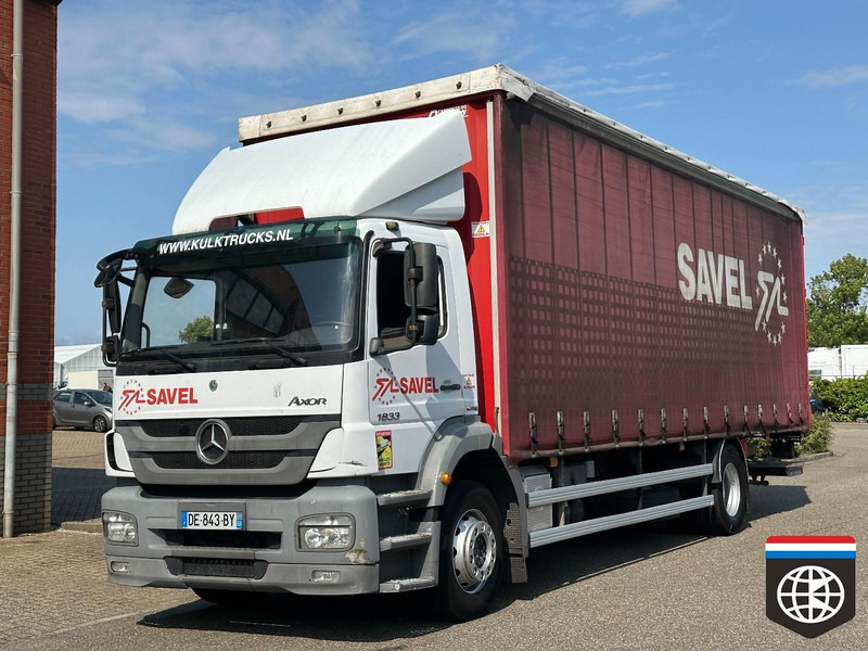 Mercedes-Benz AXOR 1833 TAIL LIFT - MANUAL GEARBOX - Curtain side truck: picture 5 Mercedes-Benz AXOR 1833 TAIL LIFT - MANUAL GEARBOX - Curtain side truck: picture 5