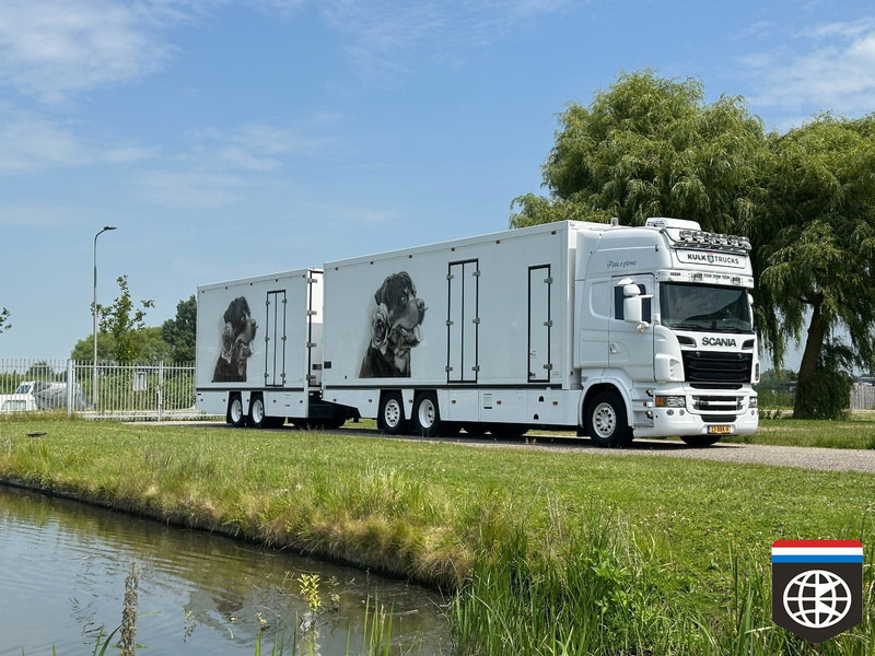 Scania R 730 FLOWER COMBI / SHOWTRUCK - CONCOURSTAAT - Refrigerated truck: picture 1 Scania R 730 FLOWER COMBI / SHOWTRUCK - CONCOURSTAAT - Refrigerated truck: picture 1