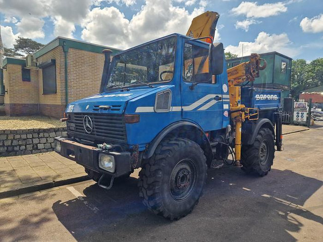 Mercedes-Benz U 1200 4X4 - Crane truck: picture 2 Mercedes-Benz U 1200 4X4 - Crane truck: picture 2
