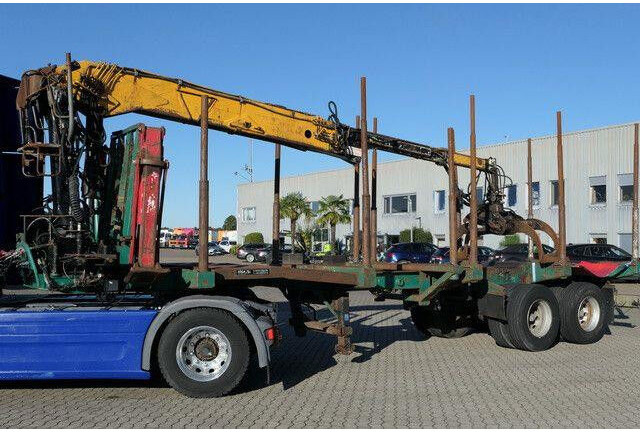 Timber semi-trailer DIEBOLT Teleskop., Holzladekran, 2-Achser, BPW: picture 7