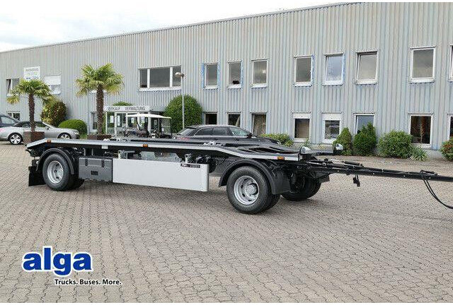 HKM G 18 ZL 5,0, Außenroller, Luftf. 5-7m Behälter - Container transporter/ Swap body trailer: picture 1 HKM G 18 ZL 5,0, Außenroller, Luftf. 5-7m Behälter - Container transporter/ Swap body trailer: picture 1