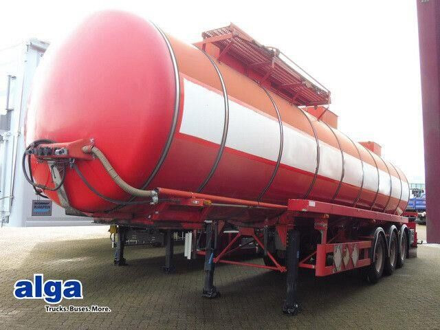 Kässbohrer Isoliert, Chemie, V2A, 32m³,Kompresor,Alu-Felgen - Tanker semi-trailer: picture 1 Kässbohrer Isoliert, Chemie, V2A, 32m³,Kompresor,Alu-Felgen - Tanker semi-trailer: picture 1