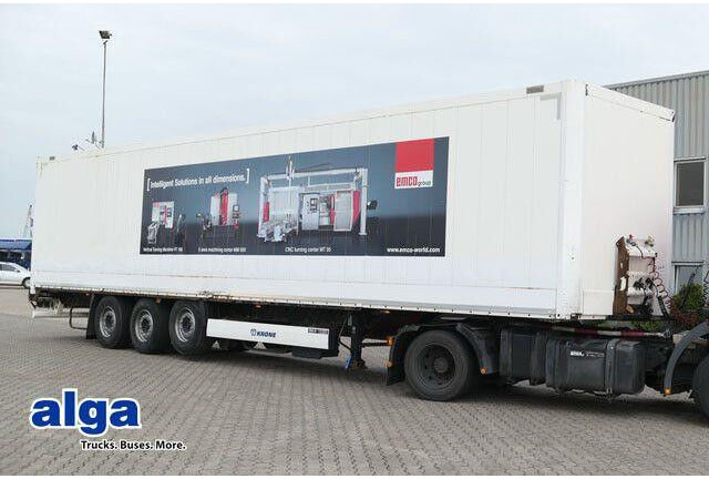 Krone SD, Schlüssellochblech, Luft-Lift, SAF-Achsen - Closed box semi-trailer: picture 1 Krone SD, Schlüssellochblech, Luft-Lift, SAF-Achsen - Closed box semi-trailer: picture 1