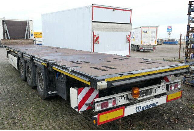 Dropside/ Flatbed semi-trailer Krone SDP 27, Container, Rungen, 2x Lift, Multi-Lock: picture 6