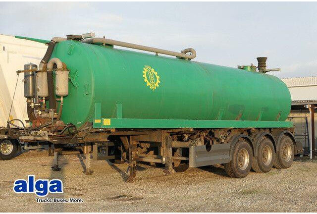 LINDNER & Fischer TSA 27 VA, Gülle, Vakuum,27m³ - Vacuum truck: picture 1 LINDNER & Fischer TSA 27 VA, Gülle, Vakuum,27m³ - Vacuum truck: picture 1