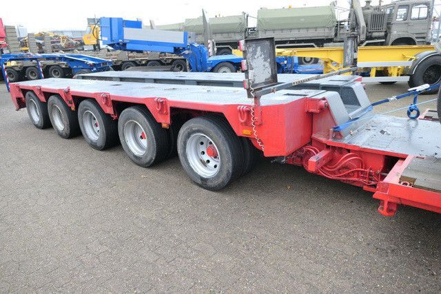 Langendorf 5-Achser + 2-Achser Dolly, 91to. GG., Luftfed. - Low loader semi-trailer: picture 3 Langendorf 5-Achser + 2-Achser Dolly, 91to. GG., Luftfed. - Low loader semi-trailer: picture 3