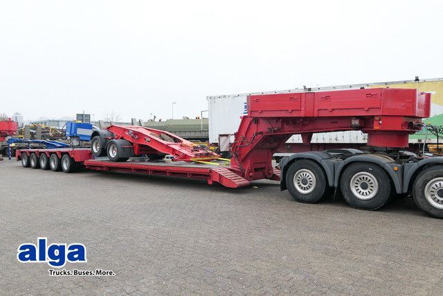 Langendorf 5-Achser + 2-Achser Dolly, 91to. GG., Luftfed. - Low loader semi-trailer: picture 1 Langendorf 5-Achser + 2-Achser Dolly, 91to. GG., Luftfed. - Low loader semi-trailer: picture 1