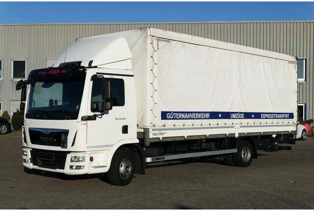 MAN 12.220 TGL 4x2, LBW, Klima, 7.200mm lang, AHK - Curtain side truck: picture 3 MAN 12.220 TGL 4x2, LBW, Klima, 7.200mm lang, AHK - Curtain side truck: picture 3