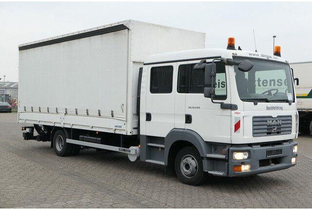 MAN 12.240 TGL, DOKA, LBW, AHK, Klima, 6 Sitze - Curtain side truck: picture 4 MAN 12.240 TGL, DOKA, LBW, AHK, Klima, 6 Sitze - Curtain side truck: picture 4