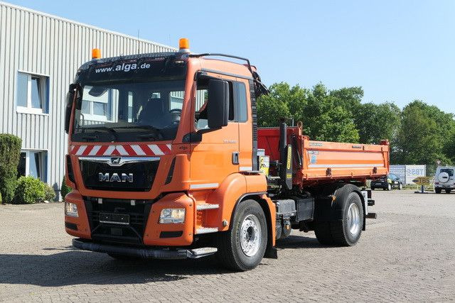 MAN 18.460 TGS/4x2/Meiller/Palfinger 8.501 SLD/AHK - Tipper, Crane truck: picture 3 MAN 18.460 TGS/4x2/Meiller/Palfinger 8.501 SLD/AHK - Tipper, Crane truck: picture 3