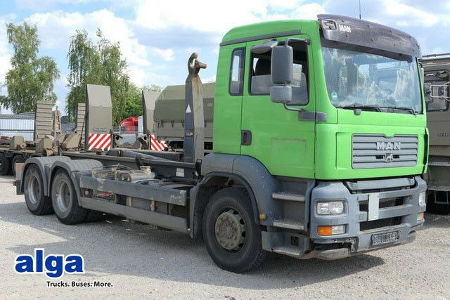 MAN 26.390 TGA BL 6x4, VDL S-21 6200, Klima, Luftfe. - Hook lift truck: picture 1 MAN 26.390 TGA BL 6x4, VDL S-21 6200, Klima, Luftfe. - Hook lift truck: picture 1