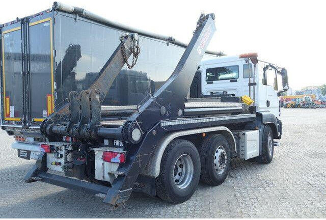MAN 26.460 TGS 6x2, Hiab FTR18, Funk, Vorlauflenk,AC - Cable system truck: picture 4 MAN 26.460 TGS 6x2, Hiab FTR18, Funk, Vorlauflenk,AC - Cable system truck: picture 4