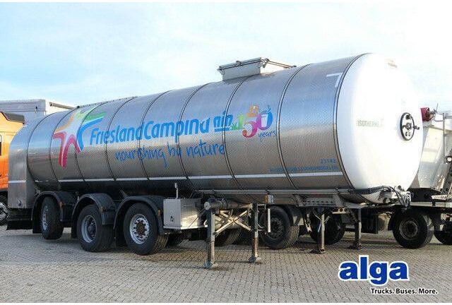 Magyar S43EDD, Edelstahl, 36m³, Lenk-Lift, Rotair Pumpe - Tanker semi-trailer: picture 1 Magyar S43EDD, Edelstahl, 36m³, Lenk-Lift, Rotair Pumpe - Tanker semi-trailer: picture 1