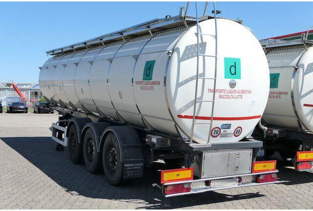 Menci SA 105/Lebensmittel Tank 32 cbm./Liftachse - Tanker semi-trailer: picture 2 Menci SA 105/Lebensmittel Tank 32 cbm./Liftachse - Tanker semi-trailer: picture 2