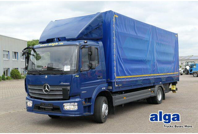 Mercedes-Benz 1224 L Atego 4x2, 7.200mm lang, AHK, LBW, Euro 6 - Curtain side truck: picture 1 Mercedes-Benz 1224 L Atego 4x2, 7.200mm lang, AHK, LBW, Euro 6 - Curtain side truck: picture 1