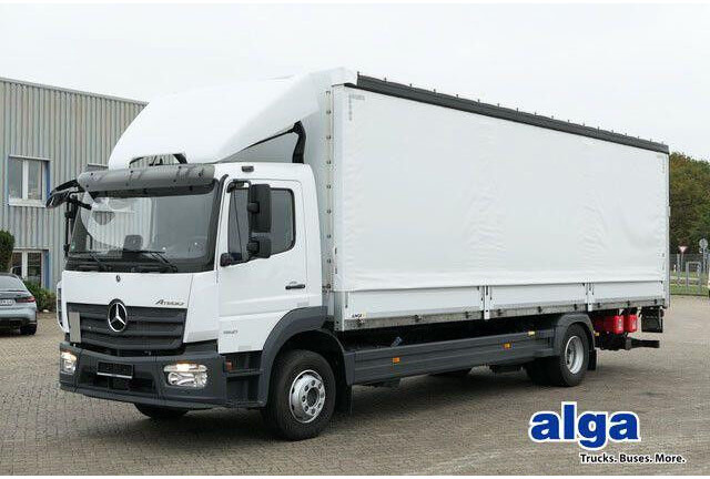 Mercedes-Benz 1521 L Atego 4x2, 8.100mm lang, LBW, Junge,Klima - Curtain side truck: picture 1 Mercedes-Benz 1521 L Atego 4x2, 8.100mm lang, LBW, Junge,Klima - Curtain side truck: picture 1