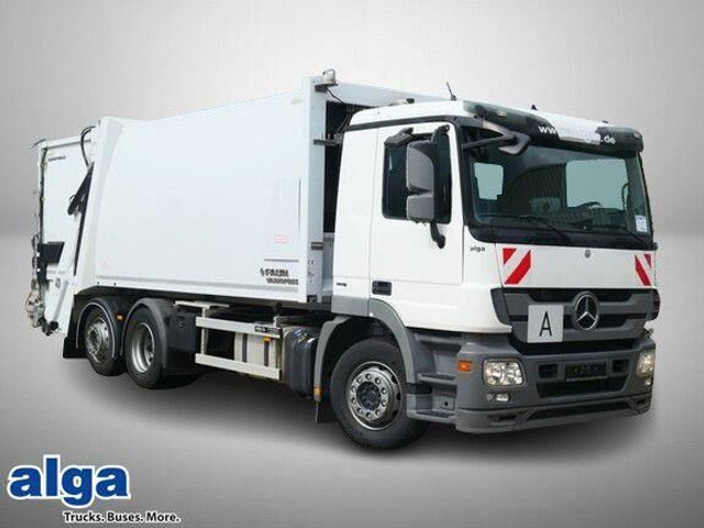 Mercedes-Benz 2532 L Actros 6x2, Faun, Variopress II 524,Klima - Refuse truck: picture 1 Mercedes-Benz 2532 L Actros 6x2, Faun, Variopress II 524,Klima - Refuse truck: picture 1