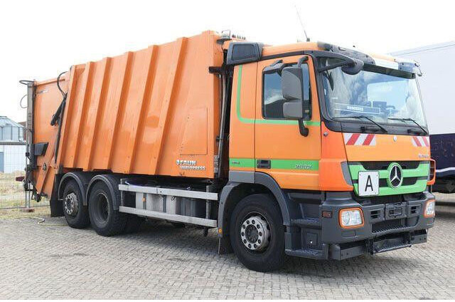 Mercedes-Benz 2532 L Actros 6x2, Faun, Zöller, 24m³, MP3, AC - Refuse truck: picture 2 Mercedes-Benz 2532 L Actros 6x2, Faun, Zöller, 24m³, MP3, AC - Refuse truck: picture 2