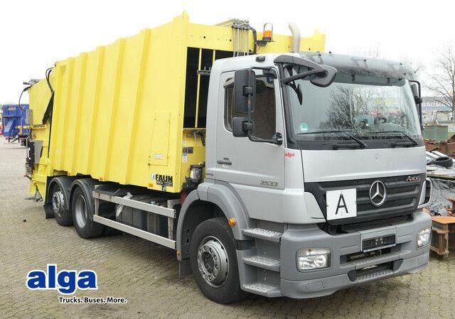 Mercedes-Benz 2533 L Axor 6x2,Faun,Variopress,Zöller-Schüttung - Refuse truck: picture 1 Mercedes-Benz 2533 L Axor 6x2,Faun,Variopress,Zöller-Schüttung - Refuse truck: picture 1