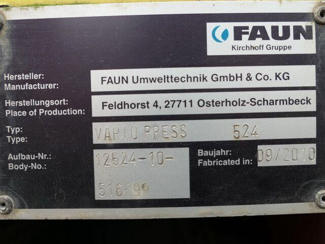 Refuse truck Mercedes-Benz 2533 L Axor 6x2,Faun,Variopress,Zöller-Schüttung: picture 6