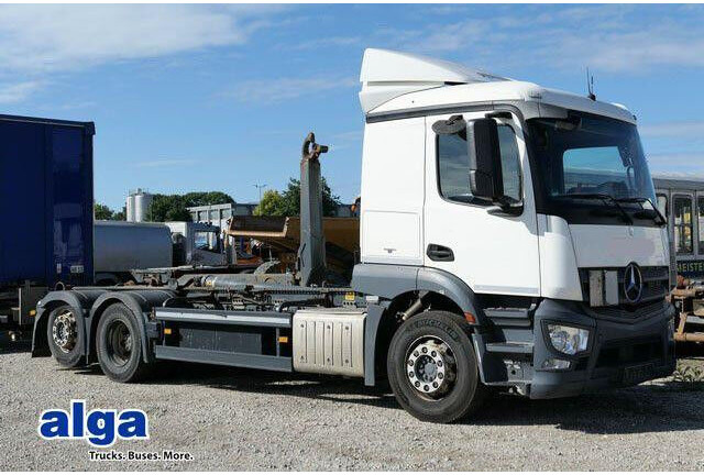 Mercedes-Benz 2543 L Actros 6x2, Meiller RK 21.70, Lenk-Lift - Hook lift truck: picture 1 Mercedes-Benz 2543 L Actros 6x2, Meiller RK 21.70, Lenk-Lift - Hook lift truck: picture 1