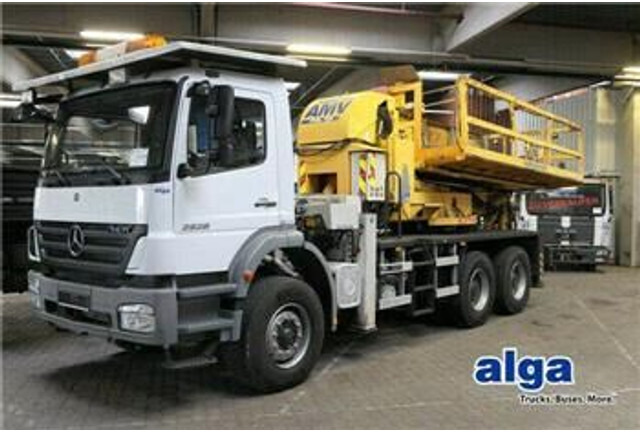 Mercedes-Benz 2628/AMV Arbeitshebebühne/Tunnel - Articulated boom lift: picture 1 Mercedes-Benz 2628/AMV Arbeitshebebühne/Tunnel - Articulated boom lift: picture 1
