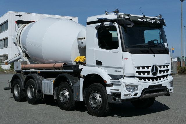 Mercedes-Benz 3240 B Arocs 8x4, Liebherr THM 905, 9m³, 54tkm - Concrete mixer truck: picture 4 Mercedes-Benz 3240 B Arocs 8x4, Liebherr THM 905, 9m³, 54tkm - Concrete mixer truck: picture 4