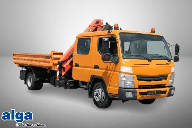 Mitsubishi Fuso Canter 7C18D, Palfinger PK 7001-KA, DOKA - Tipper, Crane truck: picture 1 Mitsubishi Fuso Canter 7C18D, Palfinger PK 7001-KA, DOKA - Tipper, Crane truck: picture 1