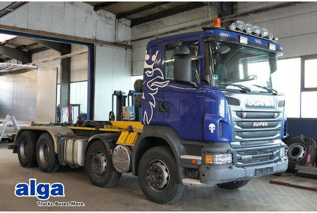 Scania R 500 8x4, Palfinger P24A, Knickarm, Retarder,AC - Hook lift truck: picture 1 Scania R 500 8x4, Palfinger P24A, Knickarm, Retarder,AC - Hook lift truck: picture 1