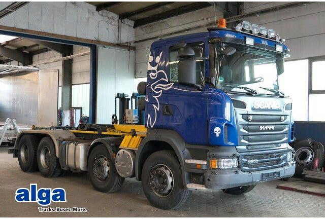 Scania R 500 8x4 Palfinger P24A, Retarder - Hook lift truck: picture 1 Scania R 500 8x4 Palfinger P24A, Retarder - Hook lift truck: picture 1
