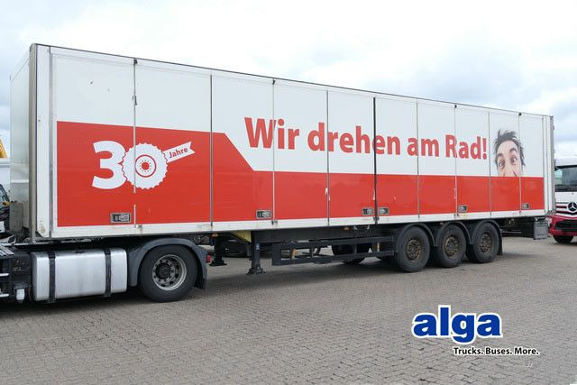 Schmitz Cargobull SKO 24, Faltwand, Seitentüren,Isoliert,Luft-Lift - Closed box semi-trailer: picture 1 Schmitz Cargobull SKO 24, Faltwand, Seitentüren,Isoliert,Luft-Lift - Closed box semi-trailer: picture 1