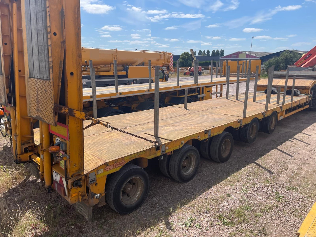 NOOTEBOOM Semi remorque 5 essieux Nooteboom - Dropside/ Flatbed semi-trailer: picture 1 NOOTEBOOM Semi remorque 5 essieux Nooteboom - Dropside/ Flatbed semi-trailer: picture 1