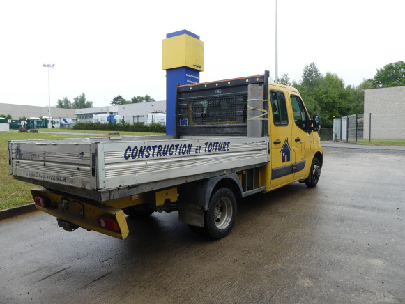 Camionnette plateau double cabine Renault Master DCI150 (2012-171.164 km-VIN:VF1MBH6F346533282) - Open body delivery van, Crew cab van: picture 4 Camionnette plateau double cabine Renault Master DCI150 (2012-171.164 km-VIN:VF1MBH6F346533282) - Open body delivery van, Crew cab van: picture 4