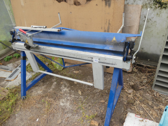 Plieuse de chantier marque et modèle inconnu - Metalworking machinery: picture 1 Plieuse de chantier marque et modèle inconnu - Metalworking machinery: picture 1