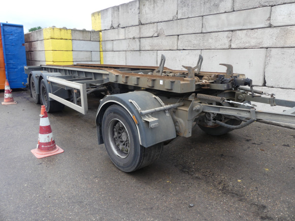 REF:WS-RS-95 - Remorque porte container GS Meppel AIC-2700N - Container transporter/ Swap body trailer: picture 1 REF:WS-RS-95 - Remorque porte container GS Meppel AIC-2700N - Container transporter/ Swap body trailer: picture 1