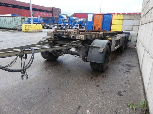 REF:WS-RS-95 - Remorque porte container GS Meppel AIC-2700N - Container transporter/ Swap body trailer: picture 2 REF:WS-RS-95 - Remorque porte container GS Meppel AIC-2700N - Container transporter/ Swap body trailer: picture 2